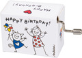 Fridolin Happy Birthday (cat & girl)