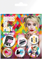 Birds Of Prey Mix Badge Pack (4 x 25mm + 2 x 32mm)