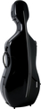 Air Cello Case (black exterior / bordeaux interior)