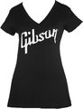 T-Shirt Lady V-Neck Black (M)