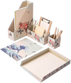 Grupo Erik 5 Piece Desk Organizer Japan
