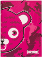 Grupo Erik A4 Elastic Folder Fortnite Pink Bear