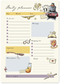 Grupo Erik Daily Planner Vertical Notepad Harry Potter (EN)