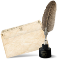 Grupo Erik Feather-shaped Ballpoint Pen Set
