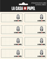 Grupo Erik Self-Adhesive Labels Set La Casa de Papel