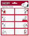 Grupo Erik Self-Adhesive Labels Set Snoopy