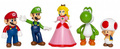 Nintendo: Super Mario Figuren 5er Set (6.5cm)