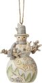 Jim Shore 'Snowman With Branch and Animals' Hanging Ornament (11.5cm)