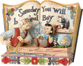 Jim Shore 'Someday You Will Be A Real Boy' Pinocchio Storybook (15 cm)