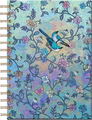 Kiub A5 Liniertes Hardcover Spiral Notizbuch Oiseaux Bleu