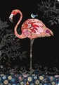 A5 Liniertes Softcover Notizbuch Jewels Flamant