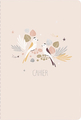 Kiub A5 Liniertes Softcover Notizbuch Oiseau