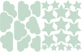 Ambiance Sticker Glow-in-the-Dark Stars and Clouds (29 stickers)