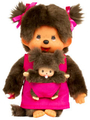 Monchhichi Mother Care Pink Girl (20 cm)