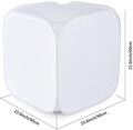 Photo Studio Shooting Tent Light Cube Kit / with 4 Colors Backdrops (Red Blue Black White)