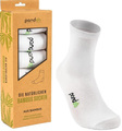 Pandoo Bamboo Classical Socks | 35-38 White (6 pairs)