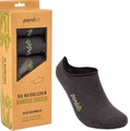 Pandoo Bamboo Invisible Socks | 43-46 Grey (6 pairs)
