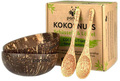 Pandoo Coconut Set (2 pieces) Bowls + Plates