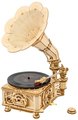 ROKR Crank Classic Gramophone (hand rotate mode) 3D Puzzles