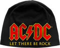 Rock Off AC/DC Unisex Beanie Hat: Let There Be Rock