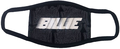 Rock Off Billie Eilish Face Mask: Racer Logo & Graffiti Black