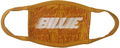 Rock Off Billie Eilish Face Mask: Racer Logo & Graffiti Yellow