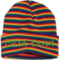 Rock Off Billie Eilish Unisex Beanie Hat Stripes