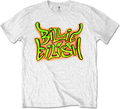 Billie Eilish Unisex T-Shirt White Graffiti (size XL)