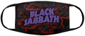 Rock Off Black Sabbath Face Mask Red Thunder V. 2