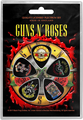 Guns N' Roses Plectrum Pack Bullet Logo