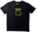 Nirvana Unisex T-Shirt Yellow Smiley Flower Sniffin (size XXL)