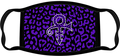 Rock Off Prince Face Mask: Cheetah Love Symbol