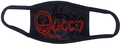 Rock Off Queen Face Mask: Red Retro Logo