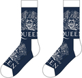 Rock Off Queen Unisex Ankle Socks White Crests (40-46)