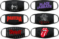 Rock Off Rock Face Masks (6 pieces)
