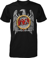 Slayer Unisex T-Shirt Silver Eagle Black (size XXL)