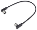 Flat MIDI Cable 11 13/16 in (30cm / black)