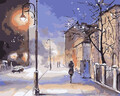 Tsvetnoy Evening Snowstorm (40x50 cm)