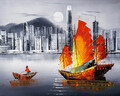 Tsvetnoy Hong Kong by Night (40x50 cm)
