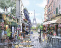 Tsvetnoy Paris in Spring (40x50 cm)