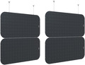 VicOffice Suspended Divider Set (black)
