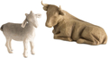 Willow Tree Ox and Goat