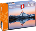 carta.media Matterhorn im Morgenrot - Puzzle (1000 pieces)
