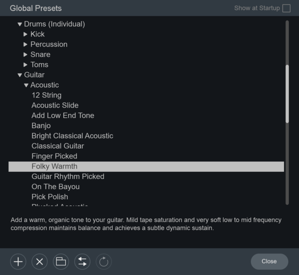 Over 500 Presets
