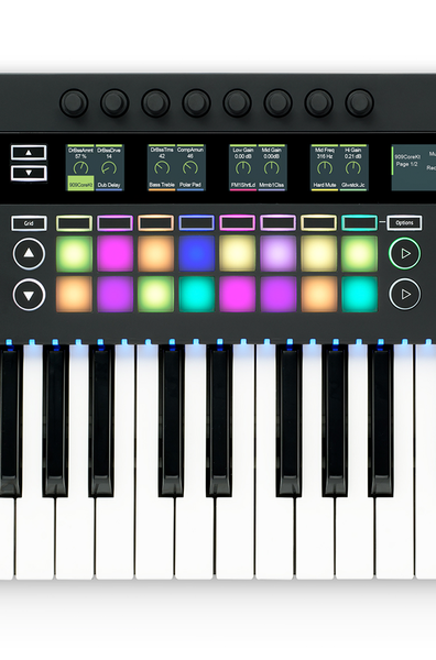 Sequencer interno basato su pattern a otto tracce