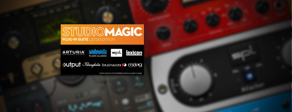 Comprend la suite de plug-ins Studio Magic