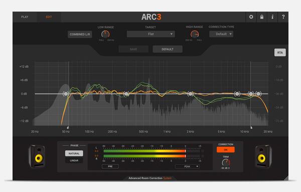 Adjustable correction range