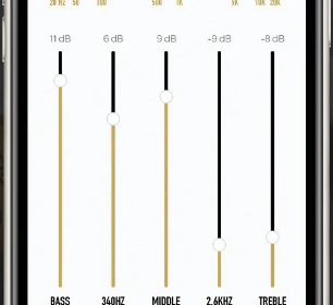 A 5 band parametric EQ