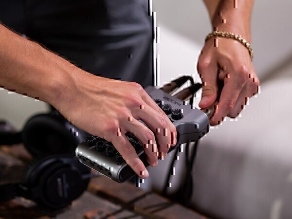 Entradas de microfone de alta qualidade