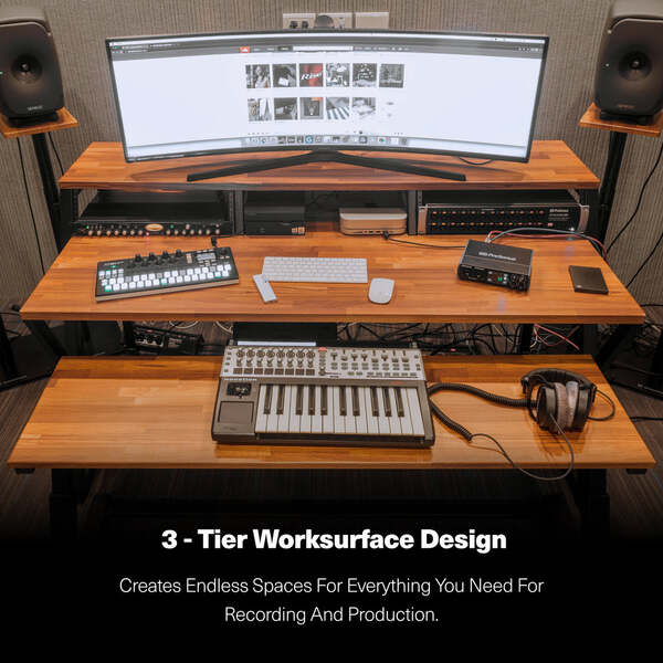 3-Tier Worksurface Design